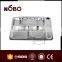 7 big compartments stainless steel fast food tray