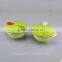 2016 Best Selling Spill Proof Suction Baby tranning bowls with spoon set/baby bowls spill proof stay put suction serving bowls