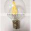 P45/G45 2watt 4watt led filament bulb E14 230V 2700K with UL CE RoHS FCC
