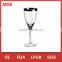 Wonderful Champagne Glass With Platinum Rim 10MM