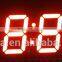 7 segment led car message sign