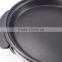 Black Non-Stick Skillet Electric Frying Pan Temperature Control With Glass Lid