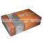 custom frosted packaging pp clear plastic tea box printing