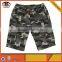 Hot Sale Mens Camouflage Cargo Shorts Military Half Cargo Pants with OEM ODM