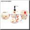 4 pcs ceramic bathroom necessities accessories