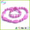 Healthy baby chew necklace silicone baby teething necklace