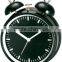 6.6 inches metal case mechanical alarm clock movement, desktop clock mechanism