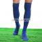 wholesale custom nylon cotton thin anti slip orange soccer socks