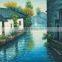 Glossy 100% Cotton Inkjet Canvas for Printing Arts