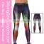 Wholesale Cheap Black Sheer Mesh Detail Sexy Skinny Women Leggings