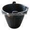 Unbreakable Rubber buckets,rubber corner bucket,feeding bucket