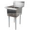 NSF Freestanding Commercial Stainless Steel 1 One Compartment Sink for Catering