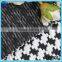Classcial Design White and Black Houndstooth Formal Jacquard Fabric for Garment