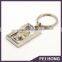 Personalized Souvenir 3D embossed spinning keychain