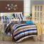 2015 fashion rose flower comfortable chinese 100% natural cotton bedding set