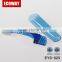 new blue transparent portable airline travel folding toothbrush hotel toothbrush