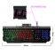 Fashion VP-X9 Rainbow Backlight Ergonomic Illuminated Usb Wired Gaming Keyboard