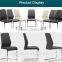 Z665 Foshan furniture chrome Z shape modern dining chair