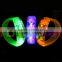 Led bracelet control dmx led slap bracelet