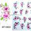 PROMOTION Flower Water Transfer Nail Art Stickers Decals XF1001 to XF1010