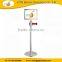 steel sign top for queue pole vertical sign board exhibition display barrier