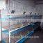 3 story 24 capacity industrial rabbit cage meat hutch sold to Russia