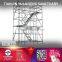 Galvanized steel Ringlock scaffolding System with CE certifications