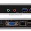 Lowest Price Thin Client Mini Industrial PC HTPC Intel Celeron 1037u Barebone System WiFi+HDMI 1080P+VGA+RJ45 Lan+USB3.0 Port