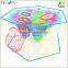 Unique nylon rope hand crocheted kids indoor colorful net playground