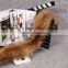 Natural Raccoon Fur For Hood / Real Fur Collar / Chinese Raccoon Fur Trim