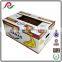 Carton box with fruit printing Folding box for banana packing