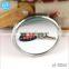 Fashion High Quality mirror tin button/round makeup mirror
