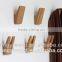 Trade assurance Wooden wall coat hanger 3 hook classical wood coat hook