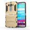 for LG V10 F600 2 in 1 "TPU+PC" case with kidstand