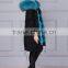 Black newest real fox fur parka for women brand military winter parka                        
                                                                                Supplier's Choice