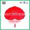 Factory Manual 23 Inch Lady Red Heart Wedding Umbrella