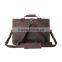 New Arrival Multi-purpose Adjustable Men's Briefcase Messenger Bag Retro Style Vintage Leather Sharp Price