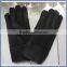 Men's Sheepskin Leather Fur Winter Gloves with wool lining