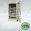 22u outdoor steel box with fan