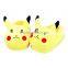Warm Pokemon slippers Pokemon go plush slipper wholesale pokemon pikachu Plush Indoor Bedroom Winter Warm Slippers