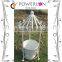 Latest design mini decoration metal round garden flower pot