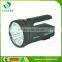 ABS material hand crank dynamo flashlight 3w led rechargeable flashlight