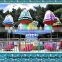 More than 10 years experience in outdoor playground equipment happy jellyfish rides