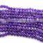 Natural Faceted Amethyst Round Ball Beads