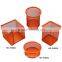 Metal Mesh Accessories Holder/paper clip pot/Desk Organiser Holder Stacking