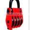 drop forged hardware alloy steel/carbon steel lifting hoist four wheel close link/hook/ring type steel hoist pulley block