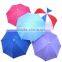 Multicolor USA foldable umbrella hat