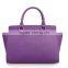 New arrival high quality handmade genuine saffiano leather ladies handbag for wholesale