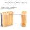 6 Pcs Forged Pom Handle Kitchen Knife Set With Wooden Magnet Block