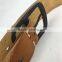 black zinc alloy buckle durable cow hide genuine leather belt for men